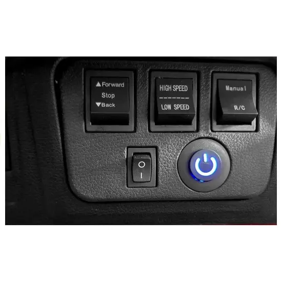 HP012 elektrinis juodas automobilis Elektrinės mašinėlės vaikams