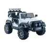 Jeep HP012 elektrinis baltas automobilis Elektrinės mašinėlės vaikams