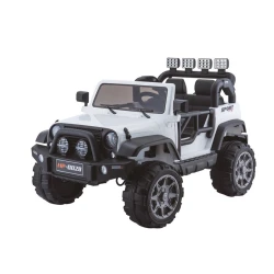 Jeep HP012 elektrinis baltas automobilis