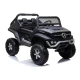 Juodas Mercedes 4x4 akumuliatorinis automobilis Automobiliai