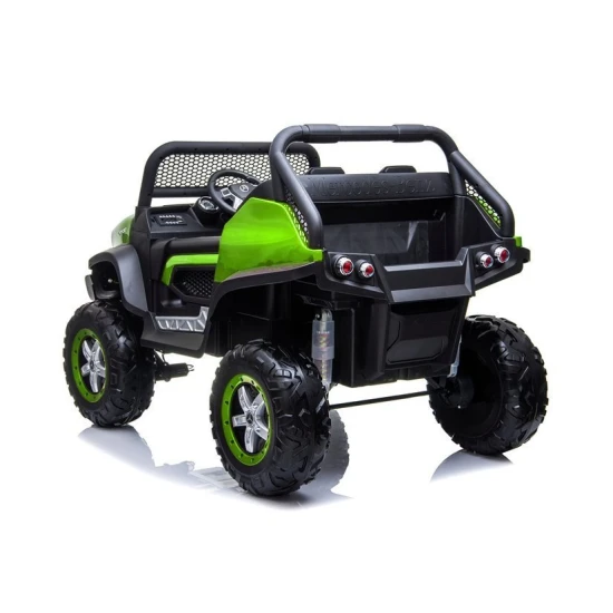 Žalias Mercedes akumuliatorinis automobilis Automobiliai