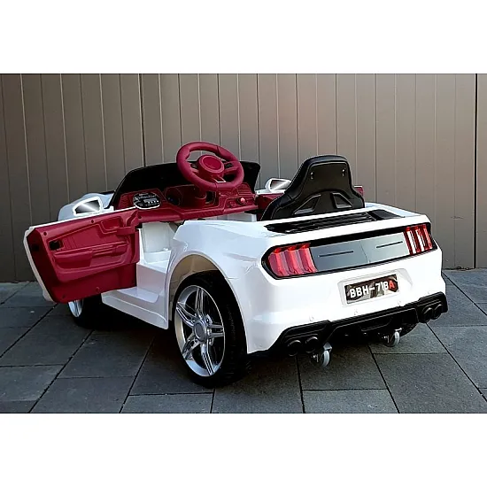 BBH-718A Electric Rolling Car - White