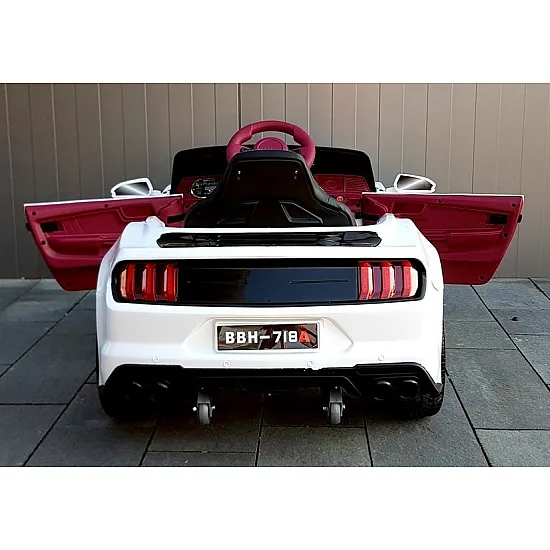 BBH-718A Electric Rolling Car - White