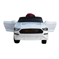 BBH-718A elektrinis baltas automobilis