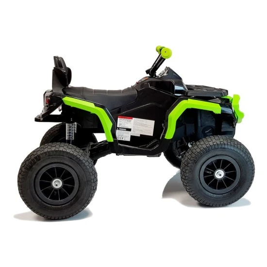 Elektrinis juodas keturatis BDM0906 Elektrinės mašinėlės vaikams