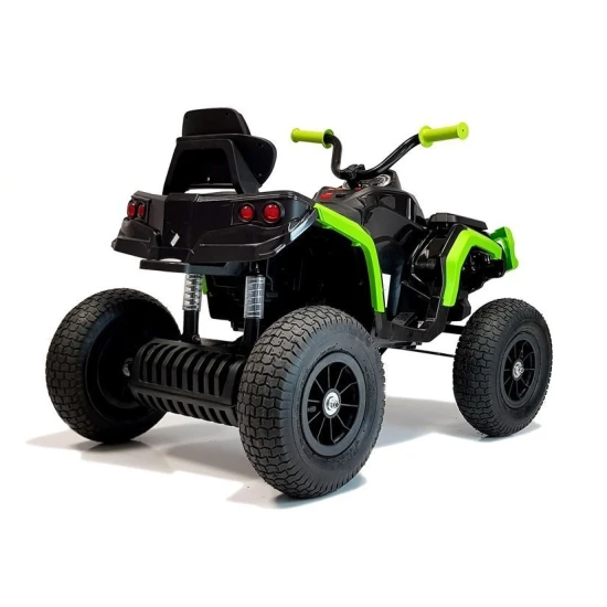Elektrinis juodas keturatis BDM0906 Elektrinės mašinėlės vaikams