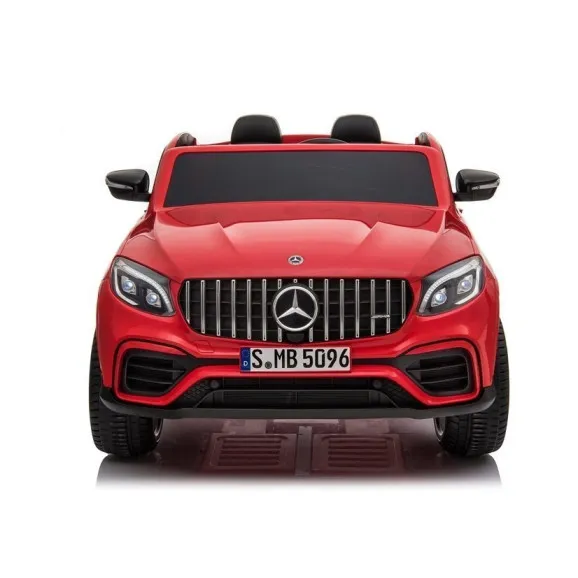 Raudonas elektrinis automobilis Mercedes GLC 63S Elektrinės mašinėlės vaikams