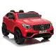 Raudonas elektrinis automobilis Mercedes GLC 63S