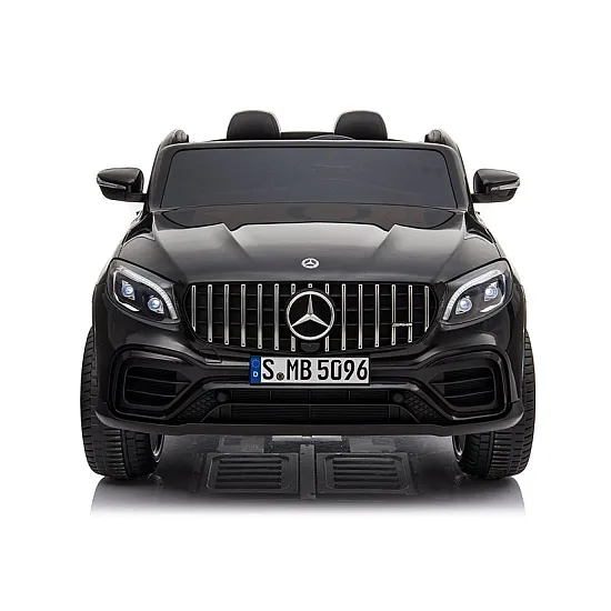 Juodas elektrinis automobilis Mercedes GLC 63S Elektrinės mašinėlės vaikams