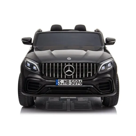 Juodas elektrinis automobilis Mercedes GLC 63S Elektrinės mašinėlės vaikams