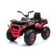 Raudonas elektrinis keturratis XMX607 Elektrinės mašinėlės vaikams
