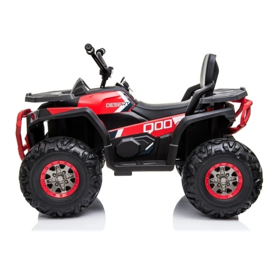 Raudonas elektrinis keturratis XMX607 Elektrinės mašinėlės vaikams
