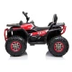 Raudonas elektrinis keturratis XMX607 Elektrinės mašinėlės vaikams