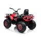 Raudonas elektrinis keturratis XMX607 Elektrinės mašinėlės vaikams