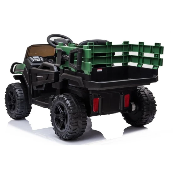 Žalias elektrinis visureigis