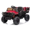 Raudonas elektrinis automobilis BDM0926 Automobiliai
