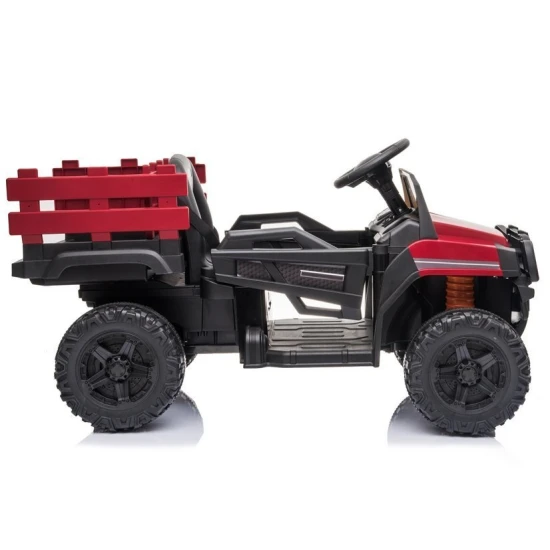 Raudonas elektrinis automobilis BDM0926 Automobiliai