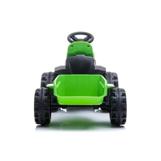 Žalias akumuliatorinis traktorius su priekaba TR1908T Automobiliai