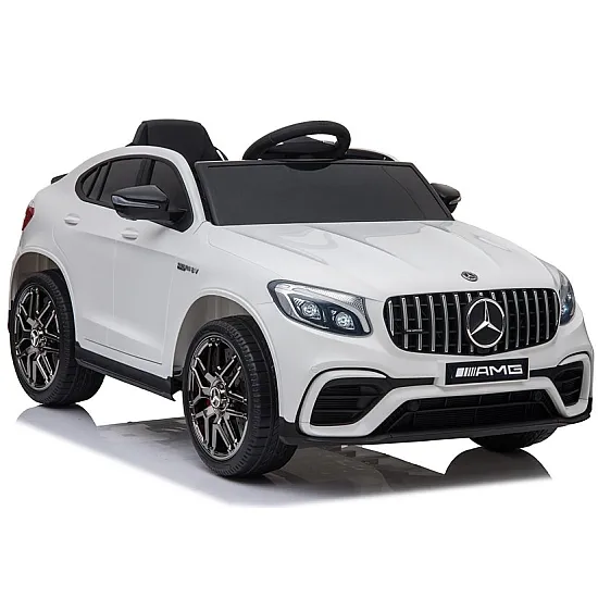 Mercedes QLS-5688 elektrinis baltas automobilis Elektrinės mašinėlės vaikams