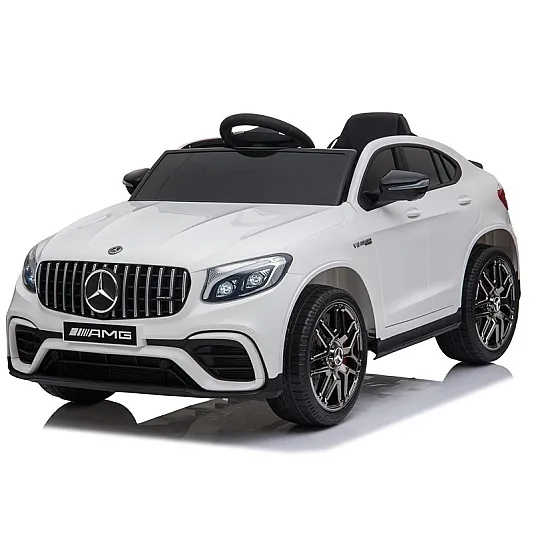 Mercedes QLS-5688 elektrinis baltas automobilis Elektrinės mašinėlės vaikams