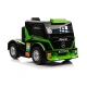 Žalias elektrinis vilkikas XMX622 Elektrinės mašinėlės vaikams