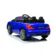 Mėlynas elektrinis automobilis Mercedes SL65 S