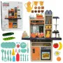 Kids kitchen set with kitchen utensils 65 pcs.