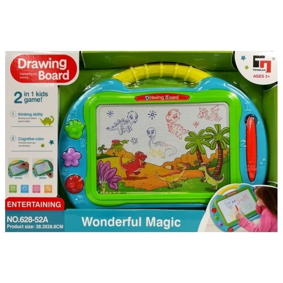 Magnetinė turkio spalvos piešimo lenta Magnetinės lentos ir magnetai