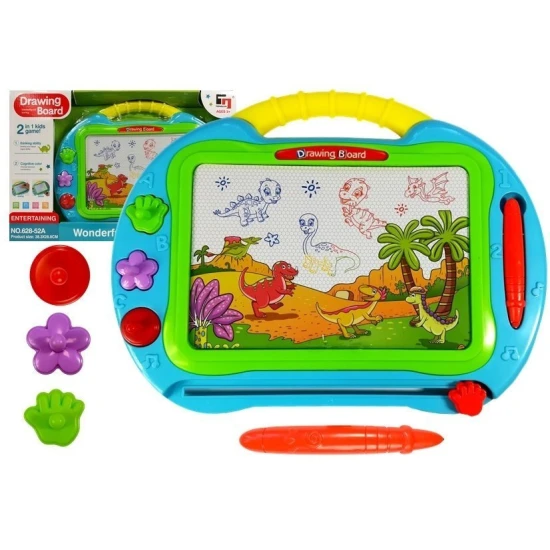 Magnetinė turkio spalvos piešimo lenta Magnetinės lentos ir magnetai