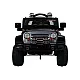 Elektrinis juodas automobilis  Jeep JJ245