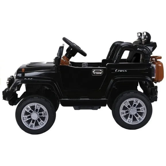Elektrinė mašinėlė vaikams Jeep JJ245, juoda