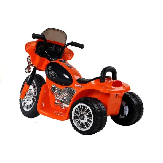 Rechargeable orange motorcycle JT568