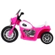 Elektrinis rožinis motociklas JT568 Elektrinės mašinėlės vaikams