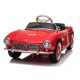 Raudonas akumuliatorinis automobilis BMW Retro SX1938 Elektrinės mašinėlės vaikams