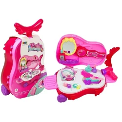 Plaukų aksesuarų rinkinys lagamine