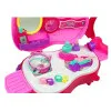 Hair accessory set in suitcase