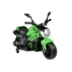 Elektrinis žalias motociklas GTM1188 Elektrinės mašinėlės vaikams