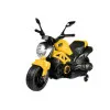 Elektrinis geltonas motociklas GTM1188 Elektrinės mašinėlės vaikams