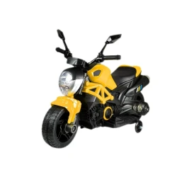 Elektrinis geltonas motociklas GTM1188