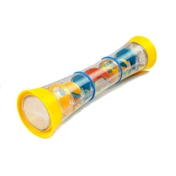 Spalvingas barškučių ritininis labirintas