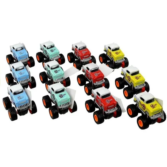 4x4 Classic Large Wheel Model 4 Colours Žaisliniai automobiliai
