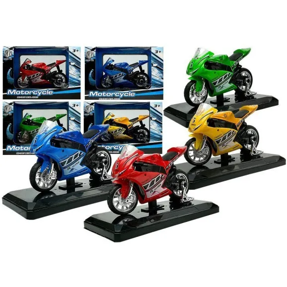Sportinio motociklo modelis su garsais Žaisliniai motociklai