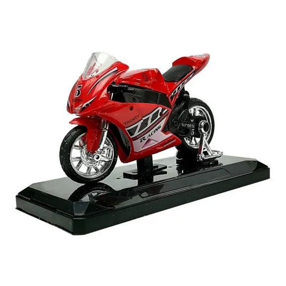 Sportinio motociklo modelis su garsais Žaisliniai motociklai
