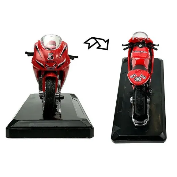 Sportinio motociklo modelis su garsais Žaisliniai motociklai