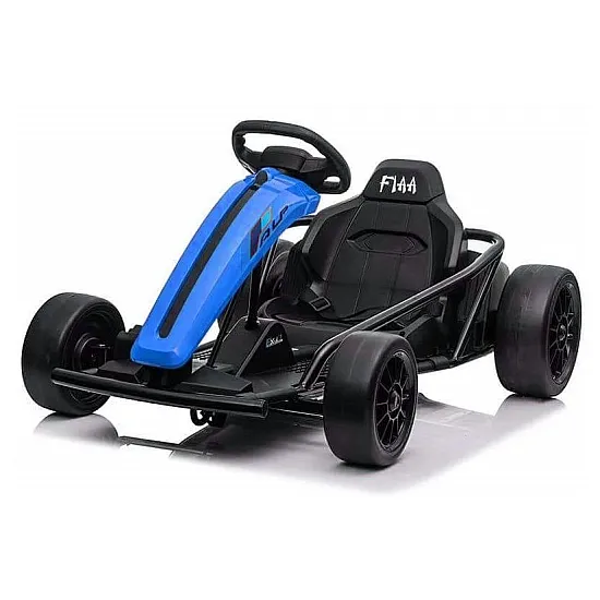 Mėlynas akumuliatorinis gokartas Drift SX1968 Elektrinės mašinėlės vaikams