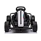 Baltas akumuliatorinis gokartas Drift SX1968 Elektrinės mašinėlės vaikams
