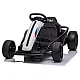Baltas akumuliatorinis gokartas Drift SX1968 Elektrinės mašinėlės vaikams