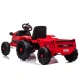 Elektrinis raudonas traktorius CH9959