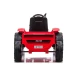 Elektrinis raudonas traktorius CH9959