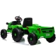 Elektrinis žalias traktorius CH9959 Elektrinės mašinėlės vaikams